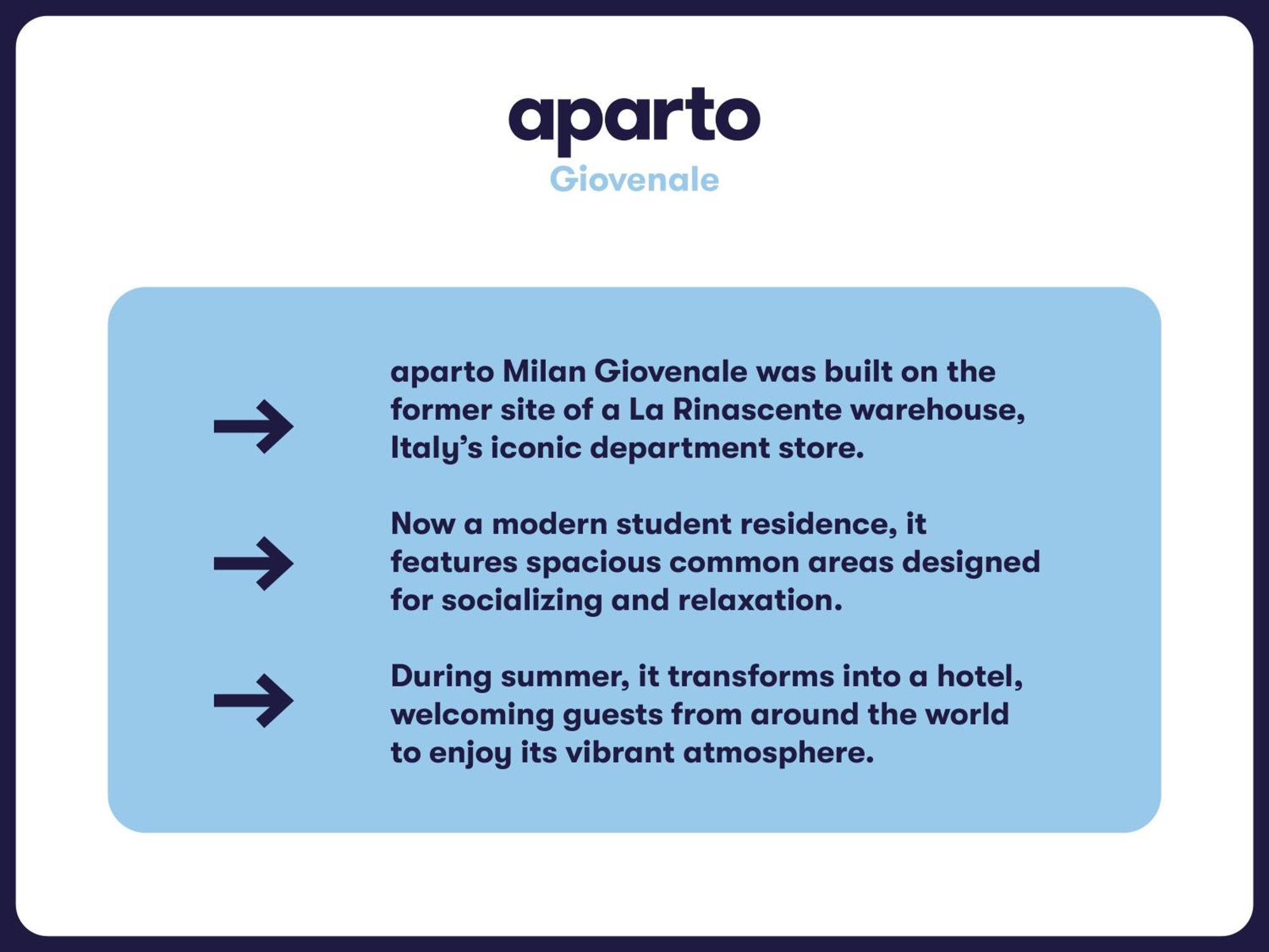 Aparto Milan Giovenale Екстериор снимка